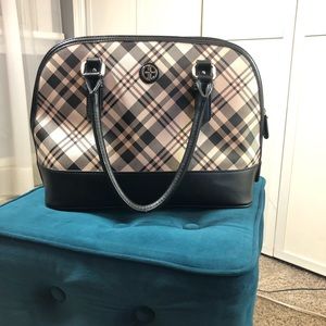 Giani Bernini - Saffiano Plaid Dome Satchel